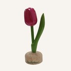 Amsterdam Wooden Tulip Souvenir Mini Dutch Decor Netherlands Collectible Gift