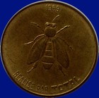 France 20th  Napoleon In Eylau  1807  Steel And Brass  Token Medal