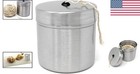 Compact Stainless Steel Holder With 220ft Cotton Twine For Culinary Crafting