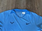 Nike Rafael Nadal Custom Athlete Issued Tennis Shirt  fd5407-435  New