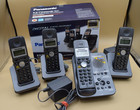 Panasonic Kx-tg3034b Digital Cordless Answering System W  4 Handsets Phone