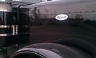 3 Custom Blue Ss Peterbilt 359 Grille Hood Emblem Decal Triaxle Custom Logos