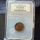 Struck 10  Off Center Mint Error 1944 Lincoln Wheat - See Video