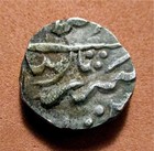 India - Mewar State-1760-66   1 Silver Rupee Udaipur Series C 32 Tmhg
