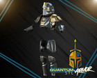 Helldivers 2 Hero Of The Federation Armor Stl     Life-size Cosplay 3d Print Prop