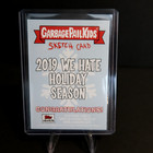 2019 Garbage Pail Kids We Hate The Holidays Dim Bulb Sketch Card Smokin Joe Cs