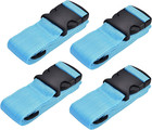 Adjustable Luggage Straps Suitcase Belt Travel Baggage Bag Packing Secure 4 Pack