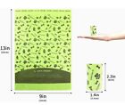  2 Boxes   Earth Friendly Dog Pet Poop Bags 8 Rolls  Odor Blocker Dog Poop Waste