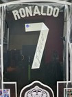 Cristiano Ronaldo Signed Autographed Jersey Framed Black Real Madrid Beckett Bas