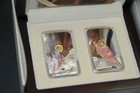 Fiji 2012  2 Orthodox Shrines Moses 2x1 Oz Silver Proof Coin Set