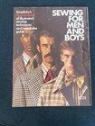 Vintage Simplicity How-t0 Book Of Sewing For Men And Boys 1973 Softcover
