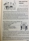Vintage 1956 Us Civil Defense Family Action Home Protection Exercises Book