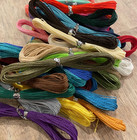 40 Colors 1mm Waxed Polyester Cord Wax Coated String For Bracelet Jewelry Making