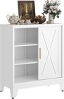 36  Metal Farmhouse Coffee Bar Cabinet  Coffee Bar Table With Sliding Barn Door
