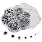 Googly Wiggle Eyes With Self Adhesive 700 Pieces Assorted Sizes 4 To Color 1 