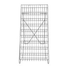 Black Floor Standing Wire Rack 10 Shelf 46   High X 26        Literature Dvd s