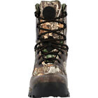 Rocky Realtree Edge Lynx 400g Insulated Rks635si Mens Brown Hunting Boots