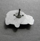 Vw Bug Beetle Pewter Lapel Pin Summer Fun Automobile Car Pin 7 8 Inch