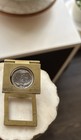 Antique Magnifying Glass Brass Folding Made In Germany Asis Glass Condition