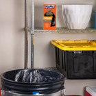 Strong Large Trash Bags  Black  30 Gallon  40 Count