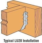 Simpson Strong Tie Lu28 2x8 20 Gauge Face Mount Joist Hangers - Quantity 50