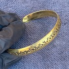 Authentic Old Heavy Slave Bracelet Viking Rare Ancient Celtic Bronze Artifact