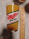 Vintage Miller High Life Beer Glass 4 Glasses