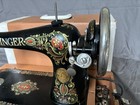Singer Model 66 Red Eye Antique Sewing Machine Tested And Working