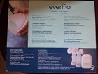 Evenflo Pocket Double Electric Breast Pump  Rechargeable  28 30mm  New
