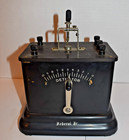 Antique Federal Telephone   Telegraph Co  Federal Jr  Crystal Radio   Headphones