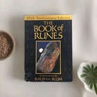 The Book Of Runes Book Stones Bag Set 25th Anniversary Hopi Never Opened New 