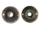Pair Antique Victorian Eastlake Escutcheon Rosettes Door Plates Backplates