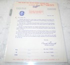 1959 Baseball Roy Campanella Night Program Ticket Advertising Brochure Postcard