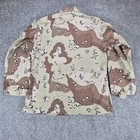 Us Military Desert Storm Chocolate Chip Camo Jacket Mens Medium Bdu