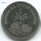 Mc030c Canada Victoria B c  Parliament Buildings  1976 Trade Dollar  Token Coin