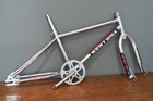 Vintage Bmx 1985 Kent Racing Bike Old School Chrome Frame Forks Rare