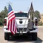Stark Usa 2  Hitch Flag Pole Holder Universal Flagpole Truck 2 Flag Pole Mount