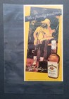 Hank Williams Jr  Jim Beam Whiskey Promo Print Advertisement 1982
