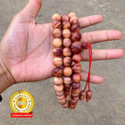 Red Sandalwood Japamala 108 Beads Buddhist Mala Prayer Beads Natural 10mm