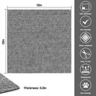 Cvomep 20pcs Carpet Tiles Peel And Stick 12x 12 Non-slip Self Adhesive Squares