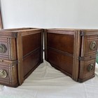 2 Vintage Singer Treadle Sewing Machine Drawers  W  Frames