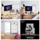 Dual Monitor Desk Mount Stand Full Motion Swivel Computer Monitor Arm Fits 2    