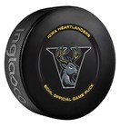 2025-26 Iowa Heartlanders 5th Anniversary Echl Official Game Puck With Case New