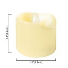 6 Pack Candle Choice Flameless Led Votive Candles Batteries Included