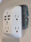 Multi Plug Outlet Protector With 2 Usb Ports And 2 Usb C Ports And Night Light