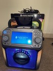 Singing Machine Groove Xl Bluetooth Karaoke System Cd g Screen Mic Tested
