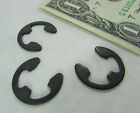 Lot 20 Rotor Clip 1 2  External Shaft Retaining Rings Carbon Steel E-clip E-50st