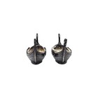 Set Of 2 Theodor Olsens Norway Sterling Silver Viking Ship Salt Cellars  25009