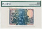 Banco De Espana Spain 50 Pesetas 1928 S no X16116x Pmg  58