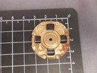Circle Round W center Hole Mount Brass Stamping Jewelry Finding  osb329 